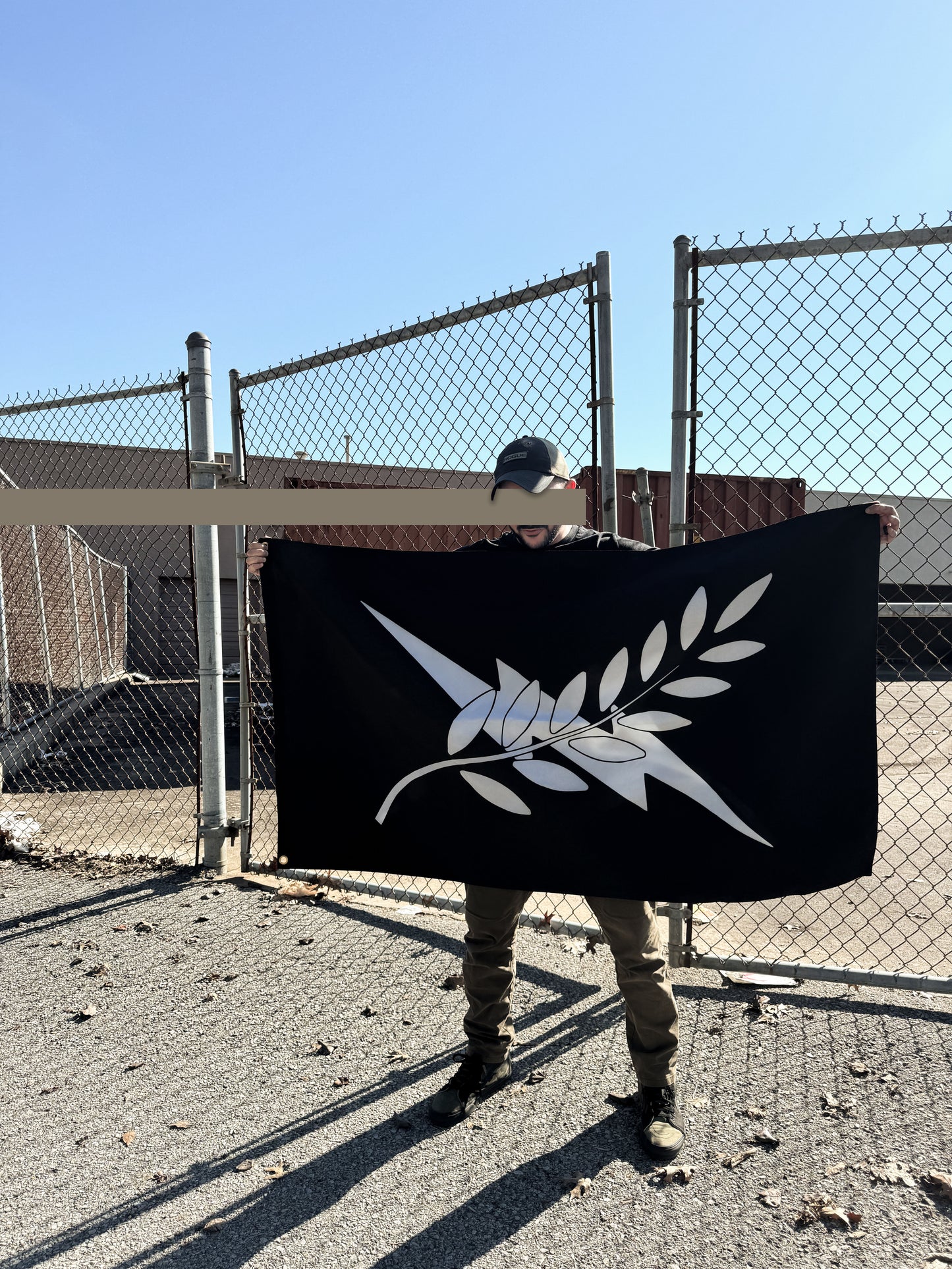 Bolt & Branch Logo Flag