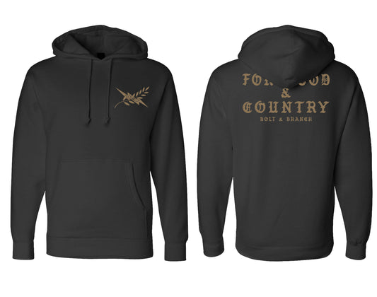 God & Country v.3 Hoodie (Black)