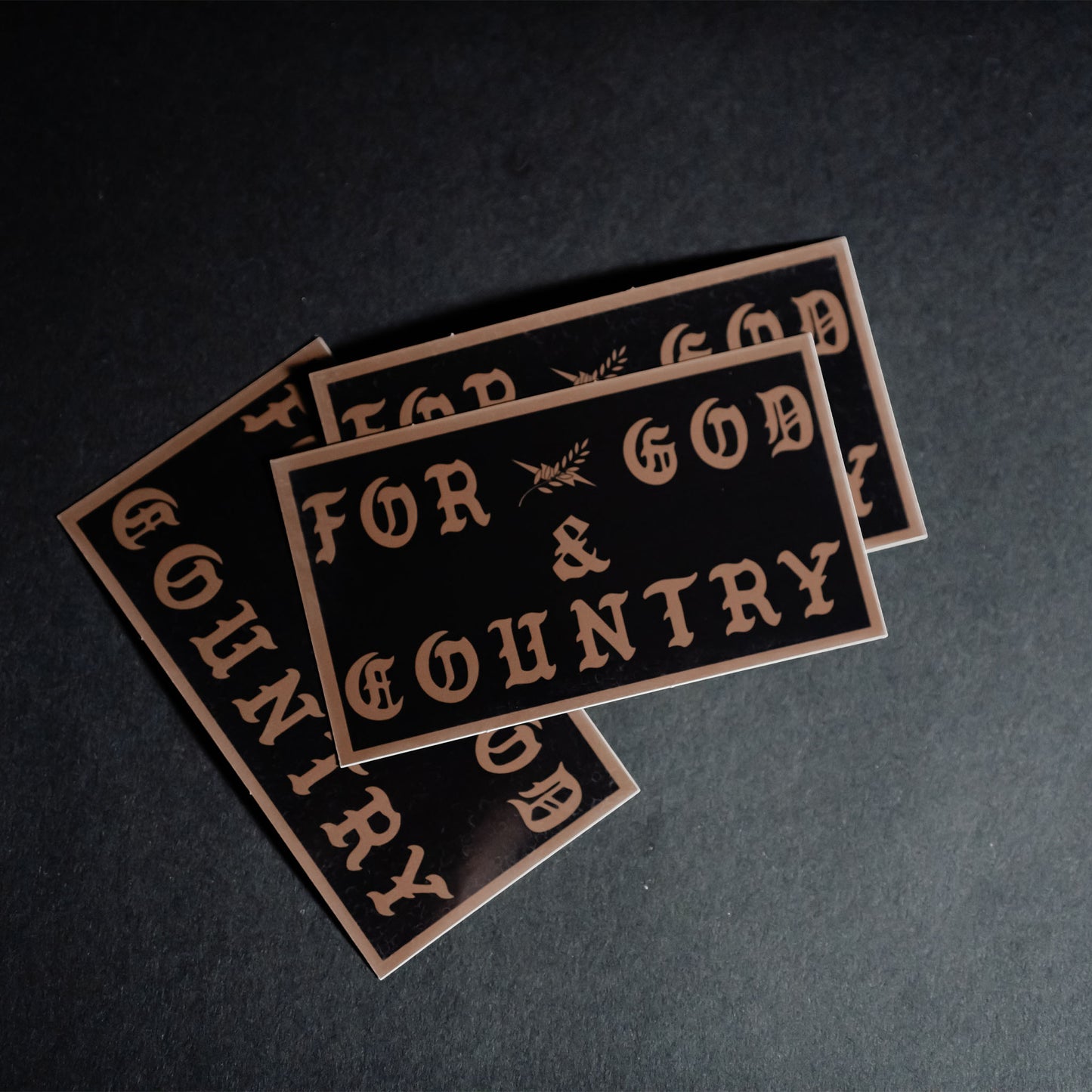 God & Country Sticker